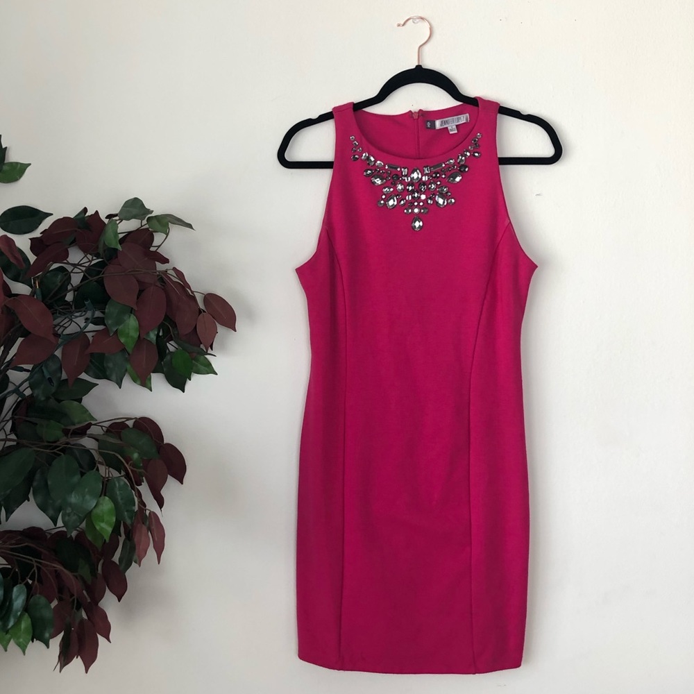 Jennifer Lopez Fitted Dress